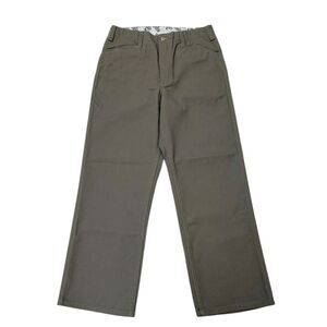 Ben Davis Pants Mens 32x30 Green Canvas Streetwear Retro Baggy Workwear Skater